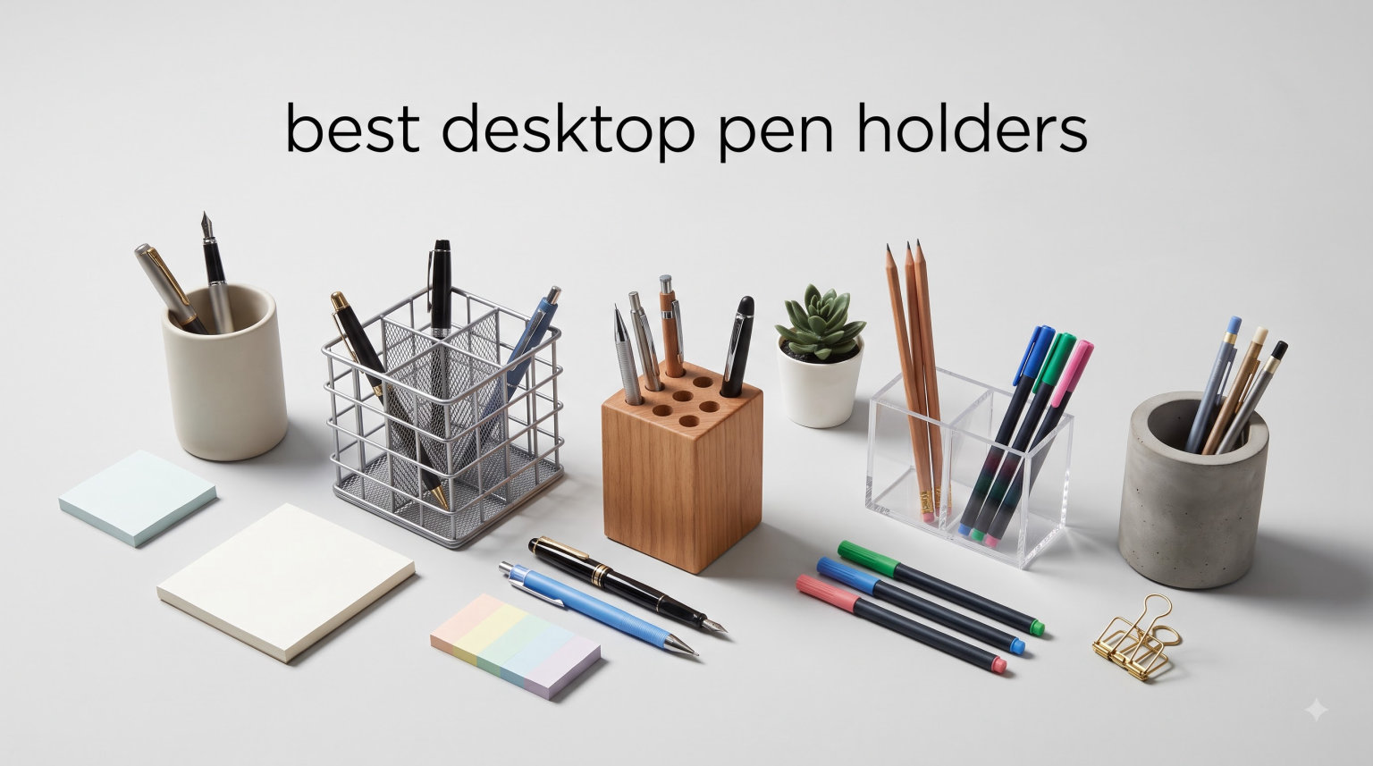 best desktop pen holders