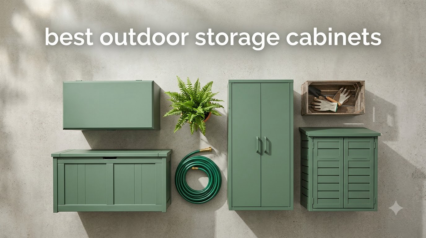 best outdoor storage cabinets