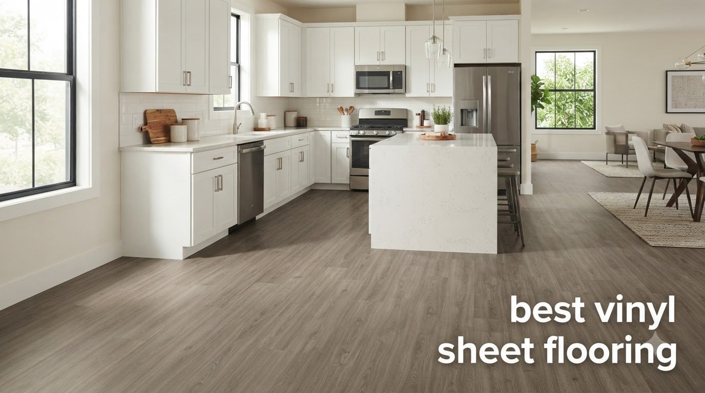 best vinyl sheet flooring