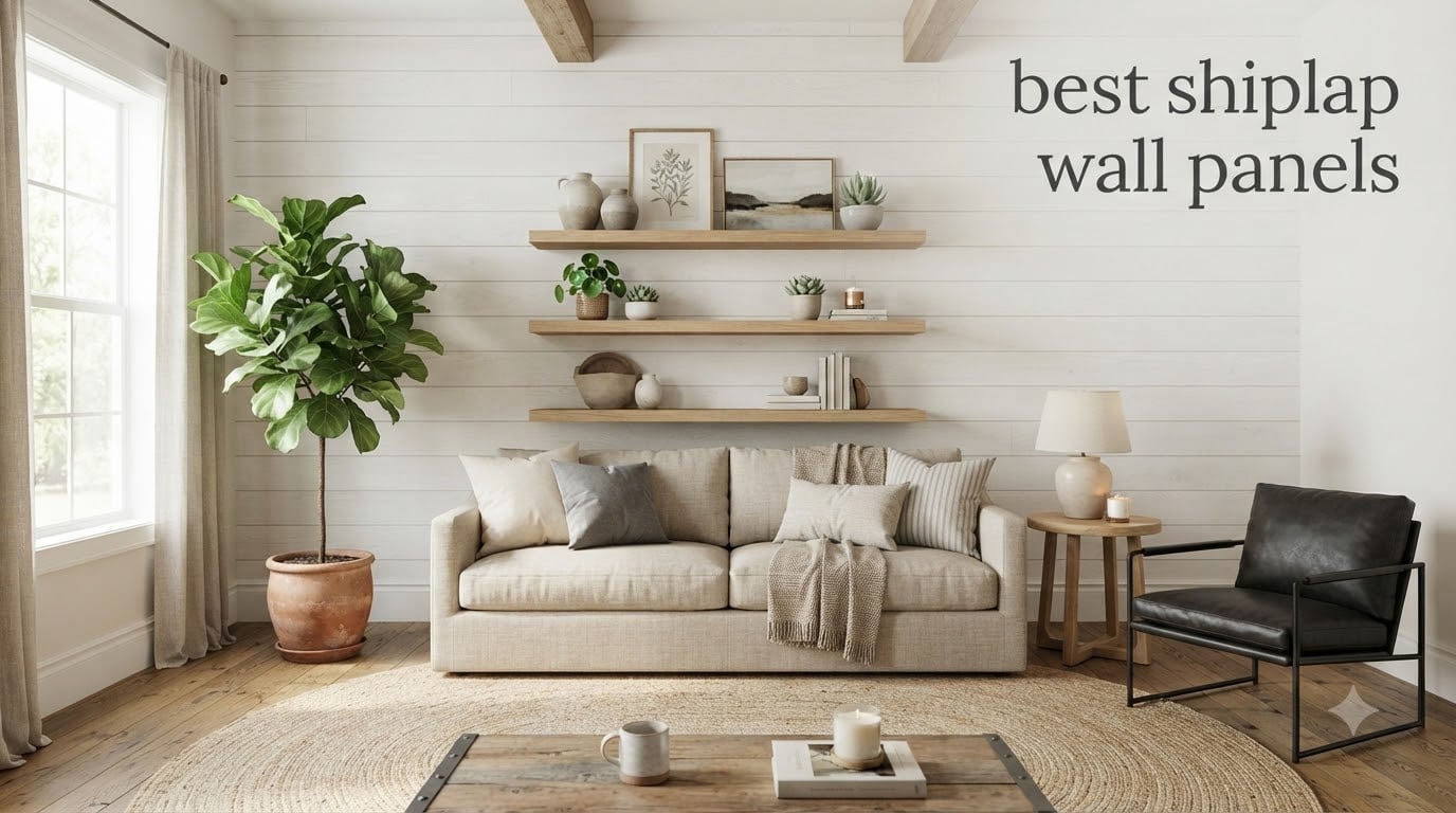 best shiplap wall panels