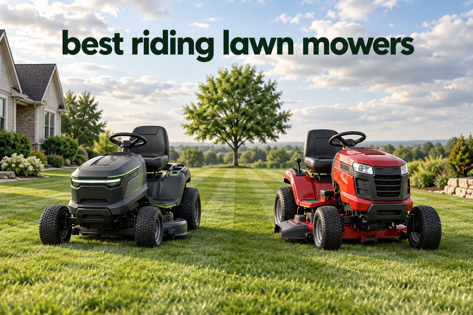 best riding lawn mowers